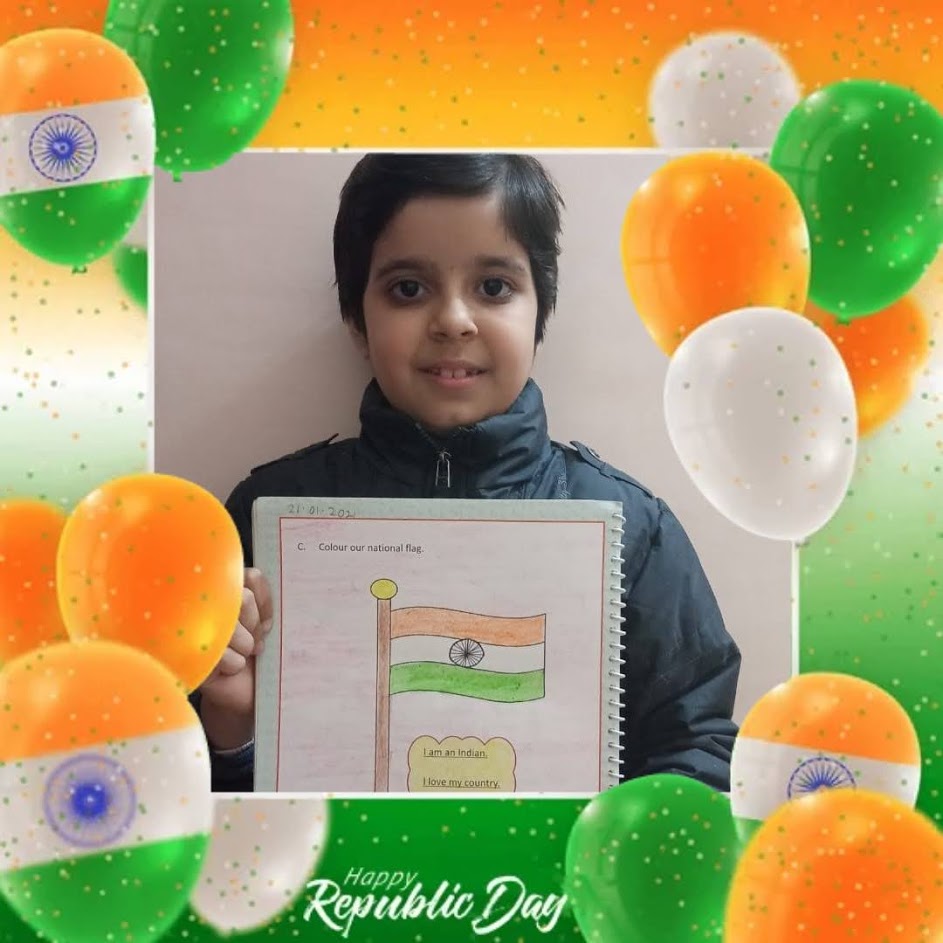 Republic Day Activity: Drawing And Colouring Our National Flag